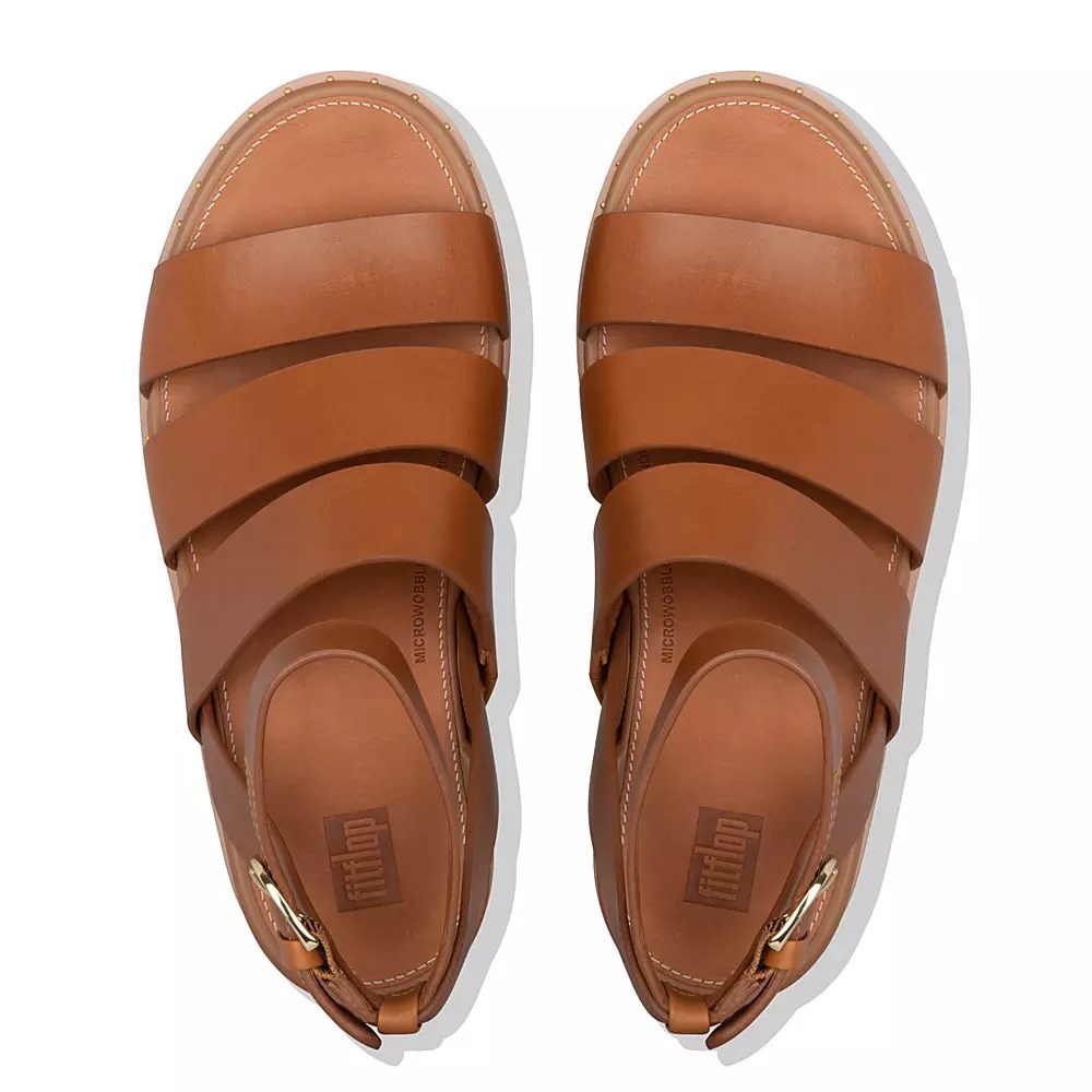 Fitflop ELOISE Espadrille Women's Wedge Sandals Brown | ZA-A-0419